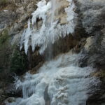 Cascade gelée