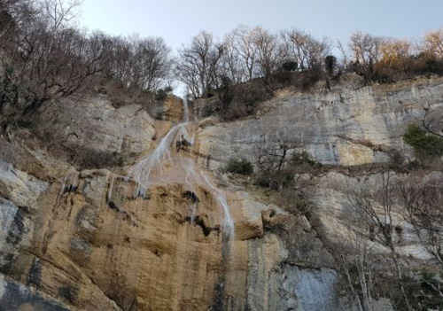 Les cascades de Saint Vincent de Mercuze